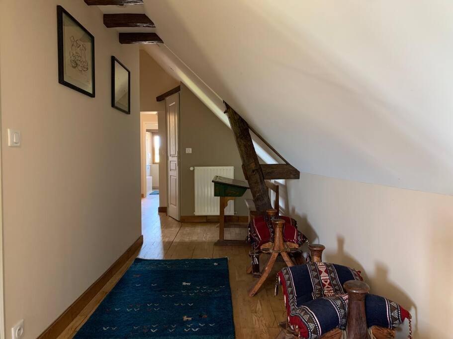 Maison De Charme En Pleine Nature Saint-Germain-des-Grois エクステリア 写真